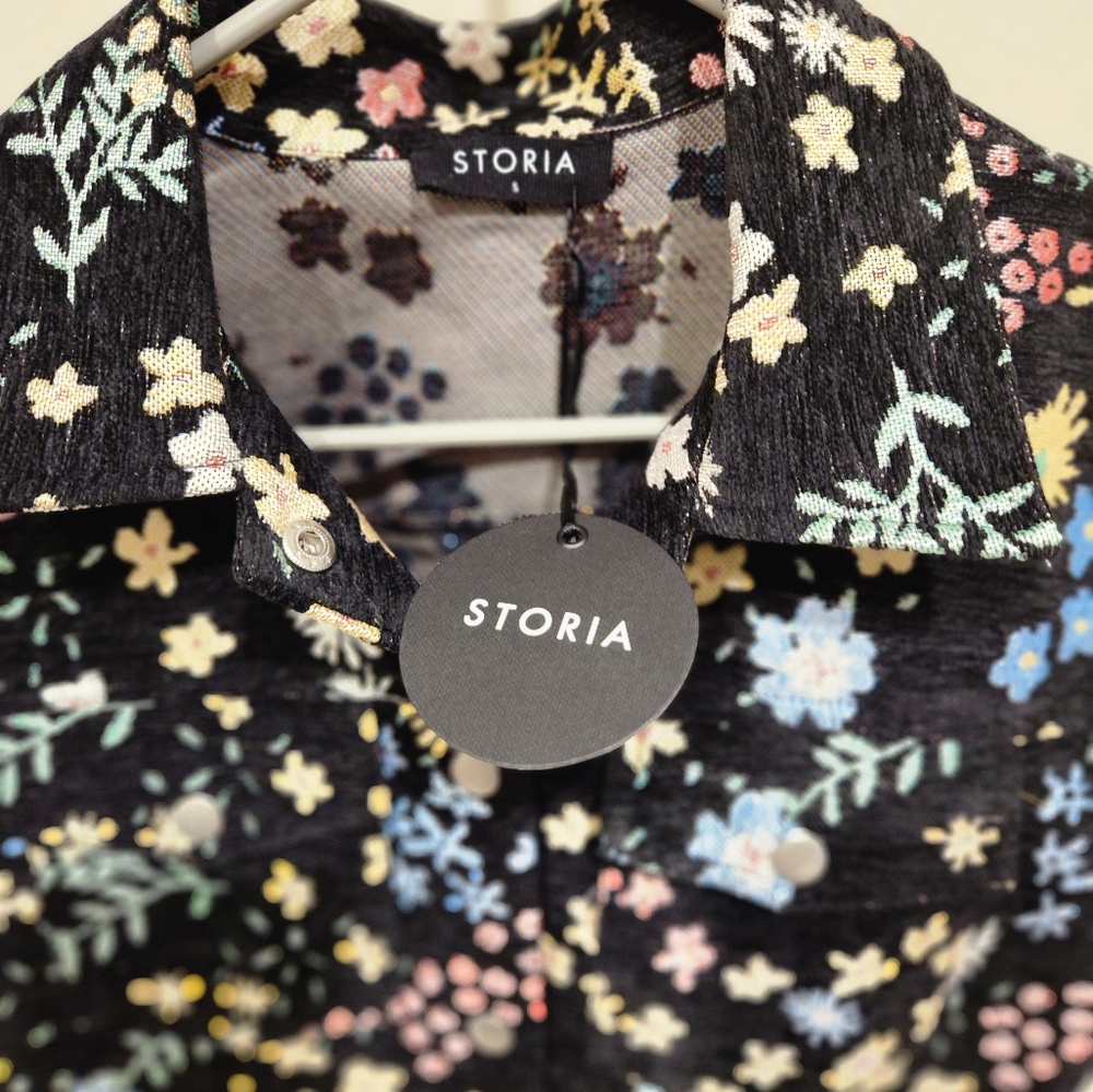 Floral Print Women's Dress - Picture 2 of 4